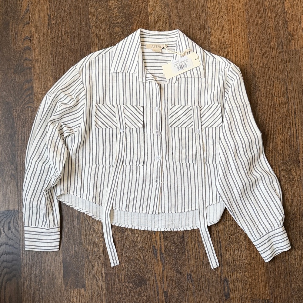 Astrid the label striped blouse.